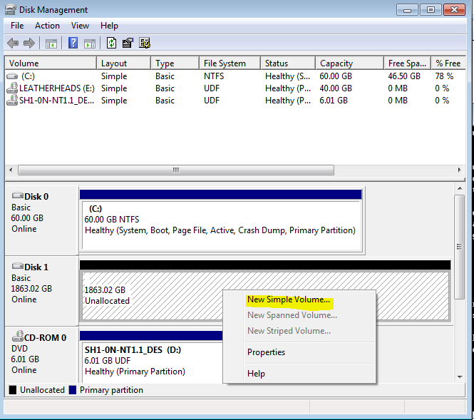 how to reformat hard drive to ntfs