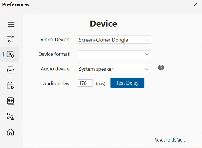 Adjusting Recording Settings Image in win