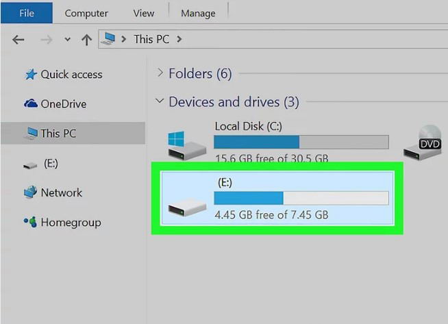 format usb drive for mac and windows 10