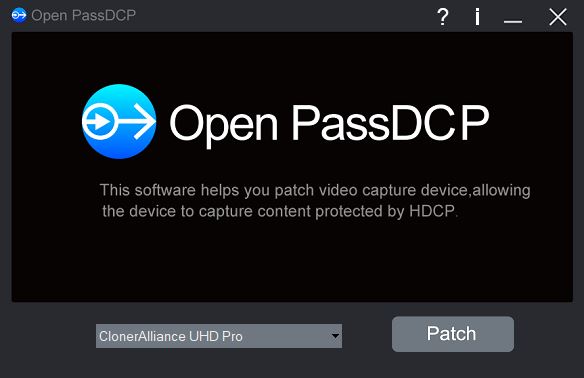 Open PassDCP getting start